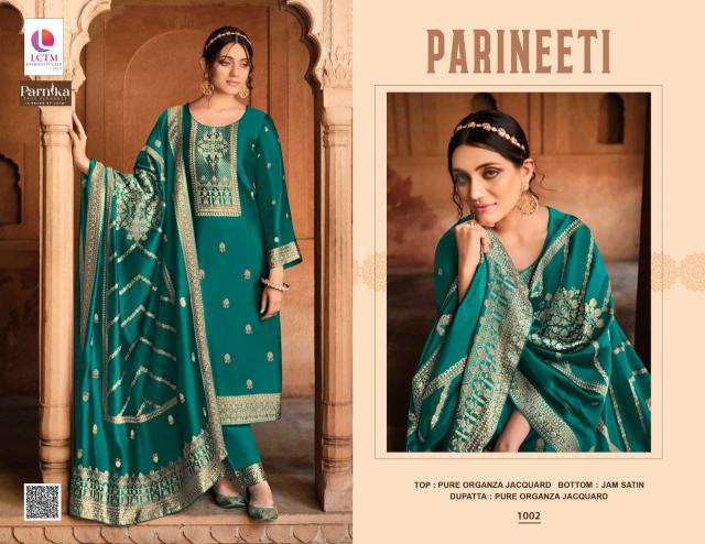Lctm Leela Parineeti Organza Salwar Kameez Wholesale catalog