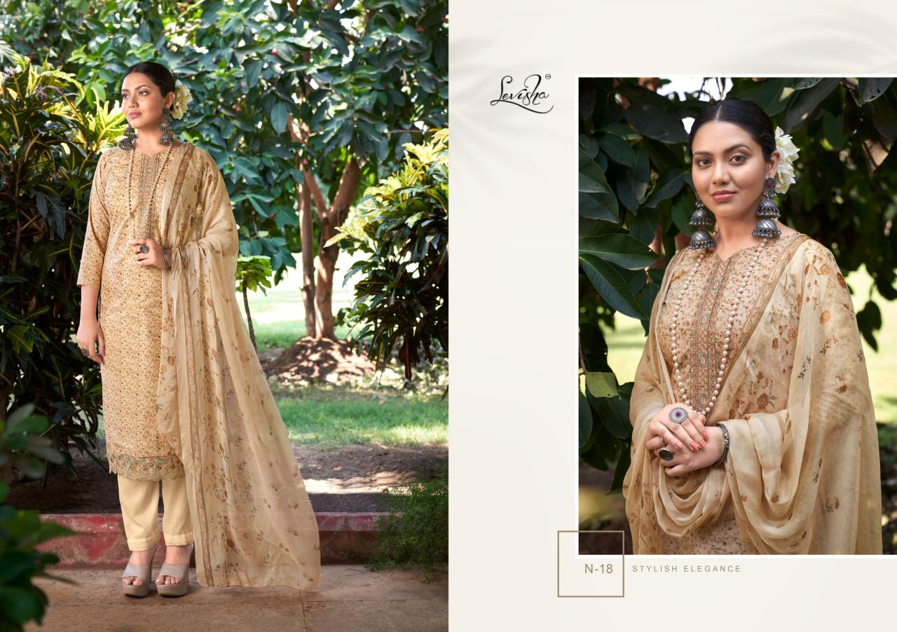 Levisha Nayasha Cotton Salwar Kameez Wholesale Catalog