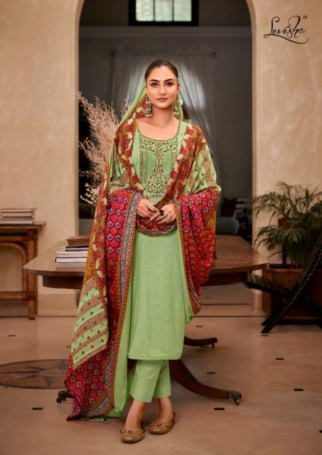 LEVISHA PANIHARI Cotton Dupatta Salwar Kameez Wholesale Catalog