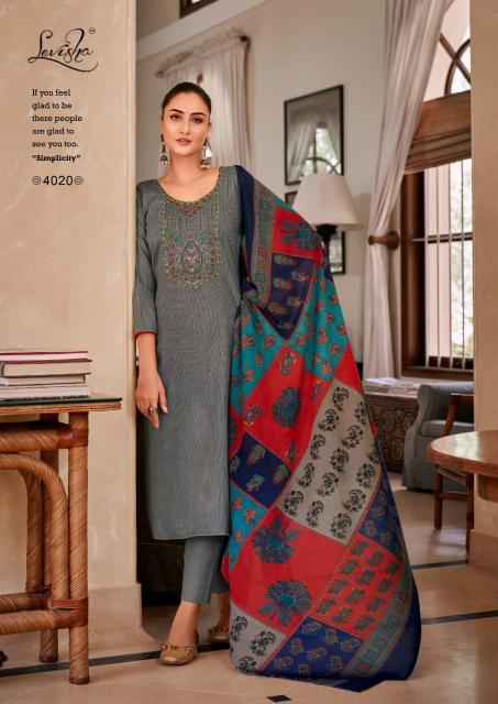LEVISHA PANIHARI Cotton Dupatta Salwar Kameez Wholesale Catalog