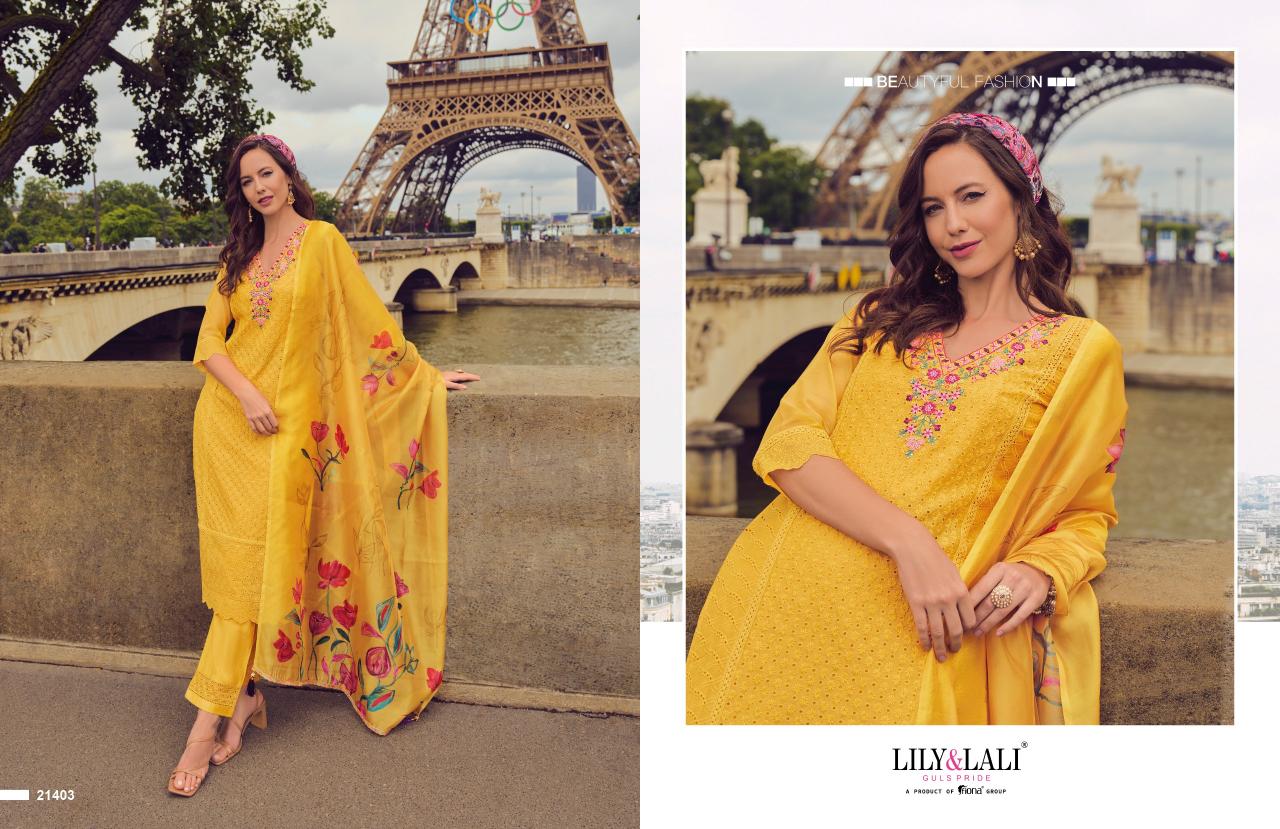 Lily And Lali Nusrat Fancy Kurti Wholesale Catalog