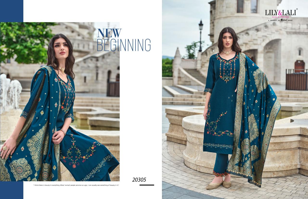 LILY & LALI HASMEENA Vol3 KURTI Wholesale catalog