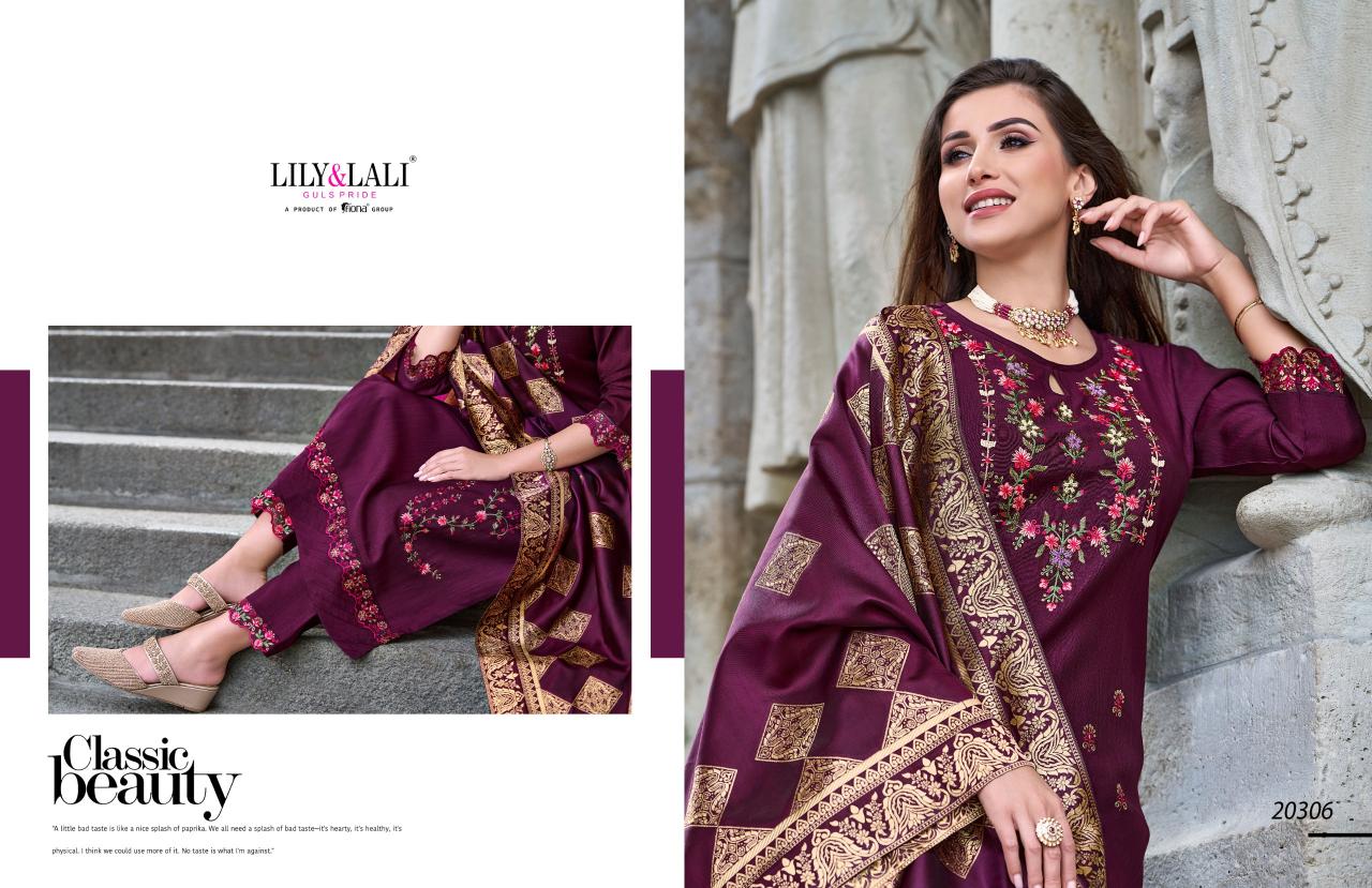 LILY & LALI HASMEENA Vol3 KURTI Wholesale catalog