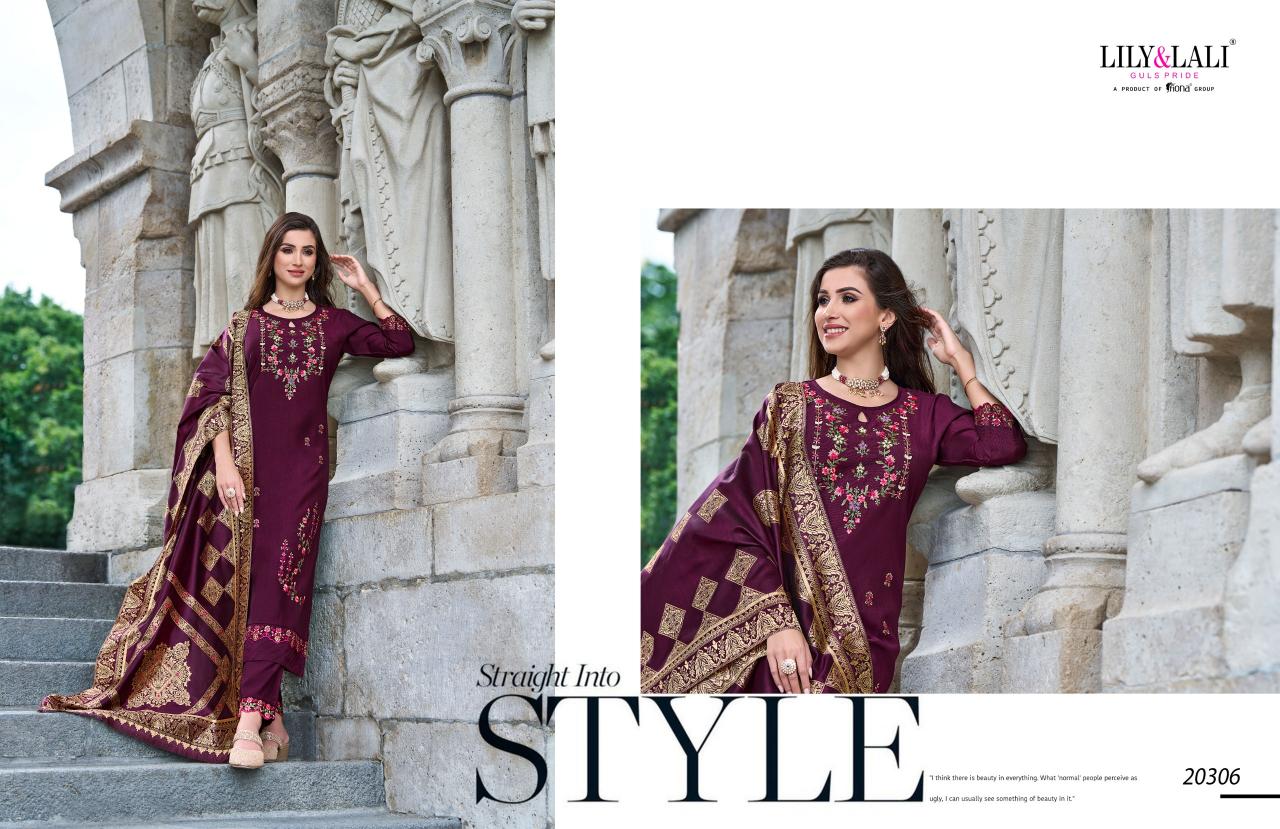 LILY & LALI HASMEENA Vol3 KURTI Wholesale catalog