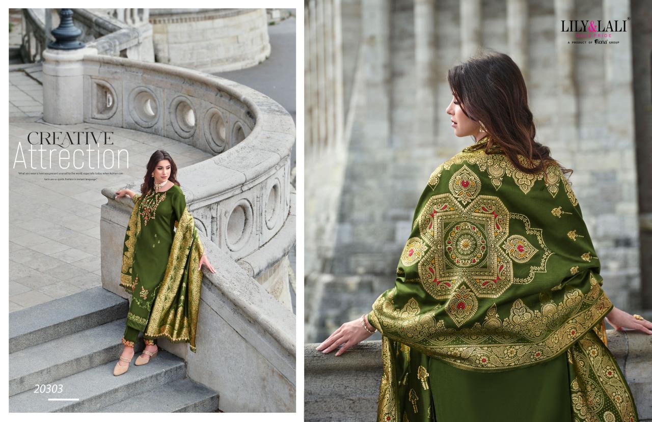 LILY & LALI HASMEENA Vol3 KURTI Wholesale catalog