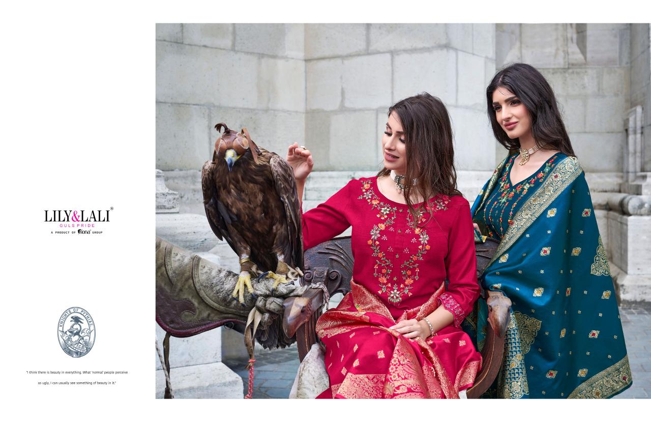 LILY & LALI HASMEENA Vol3 KURTI Wholesale catalog