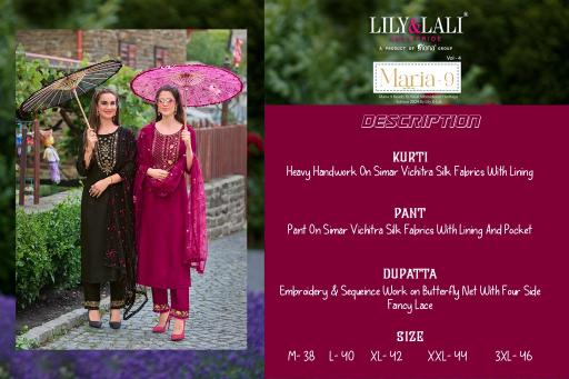 LILY & LALI MARIA-9 VOL 4 Kurti Wholesale catalog