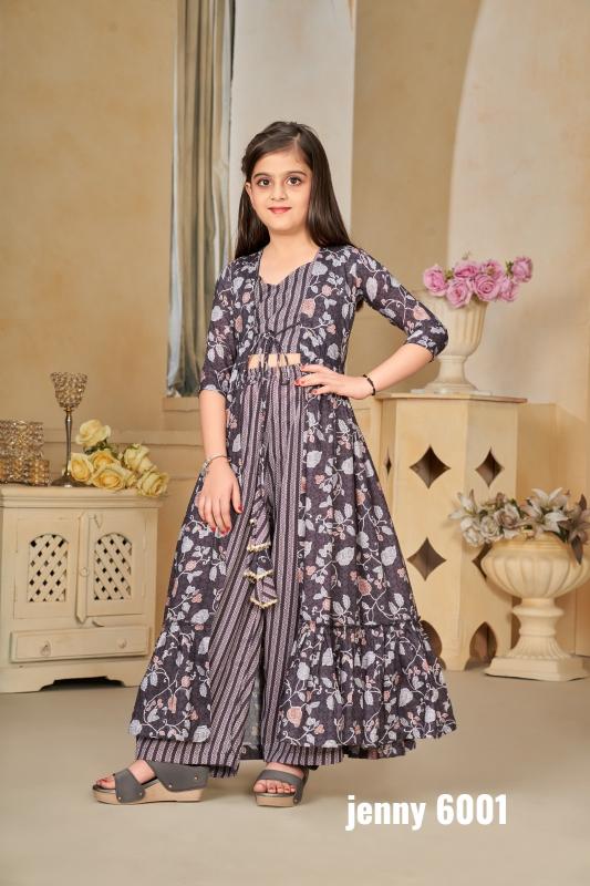 Lucaya Jenny vol 6 Kurti Gown For Kids Wholesale Catalog