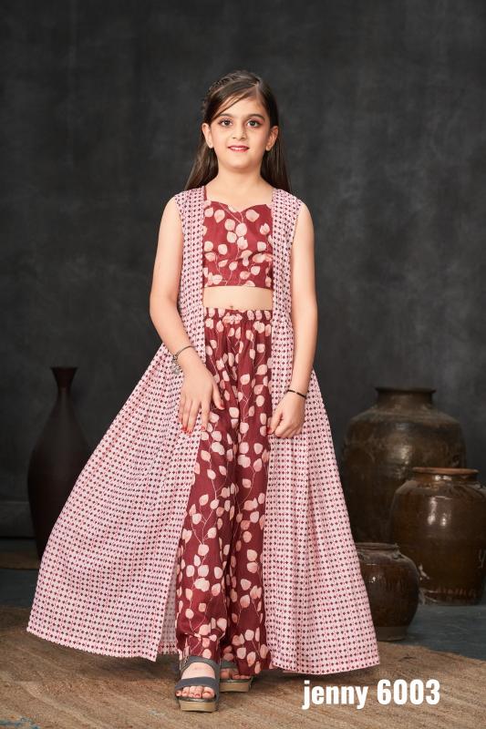 Lucaya Jenny vol 6 Kurti Gown For Kids Wholesale Catalog