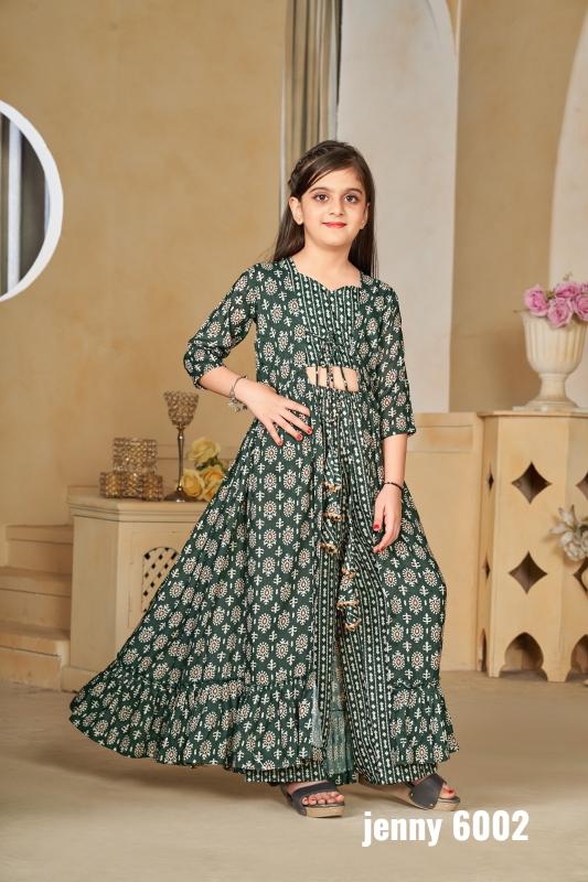 Lucaya Jenny vol 6 Kurti Gown For Kids Wholesale Catalog