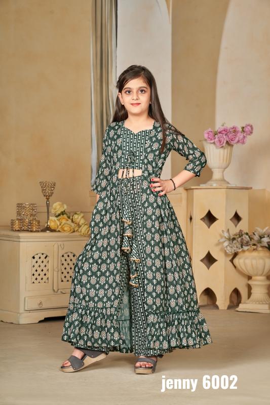 Lucaya Jenny vol 6 Kurti Gown For Kids Wholesale Catalog