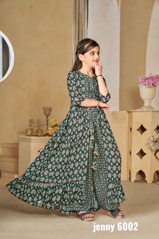 Lucaya Jenny vol 6 Kurti Gown For Kids Wholesale Catalog