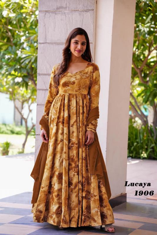 Lucaya vol 19 Gown Kurti Wholesale Catalog