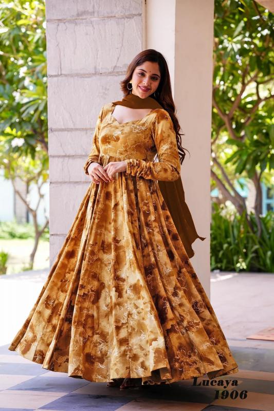 Lucaya vol 19 Gown Kurti Wholesale Catalog