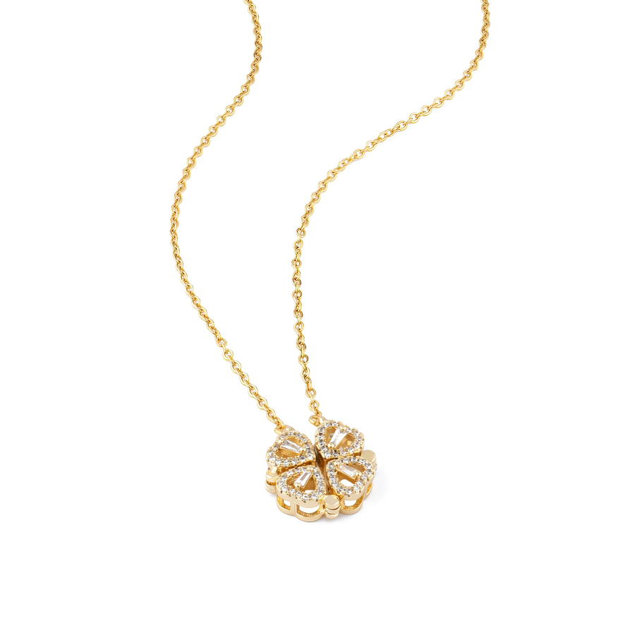 Magnet Heart Gold Necklace