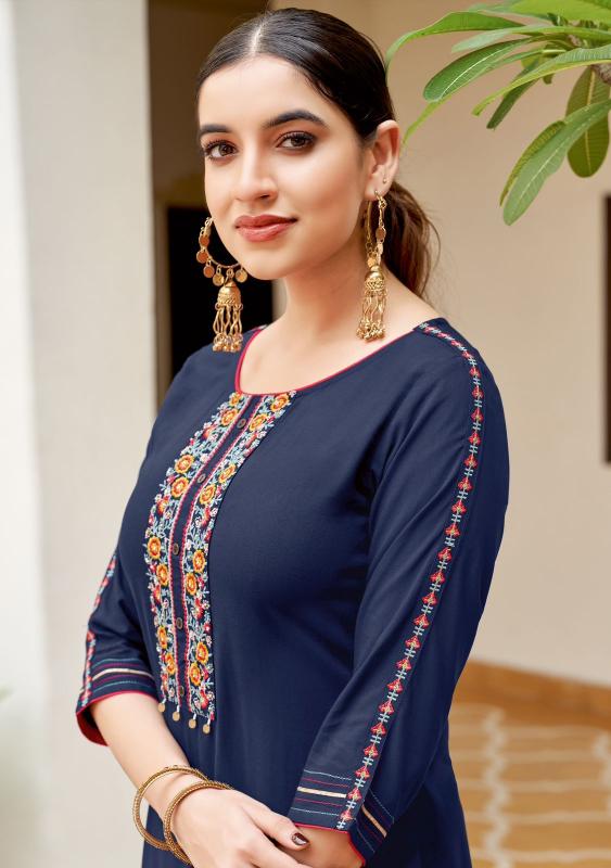 Mittoo Riona Rayon Fancy Kurti Wholesale catalog