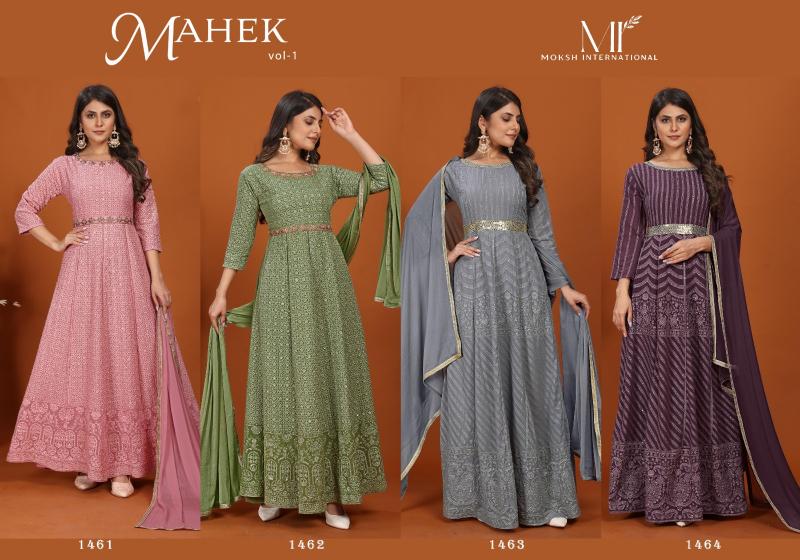 Moksh Mahek Vol 1 Long Kurti Wholesale Catalog