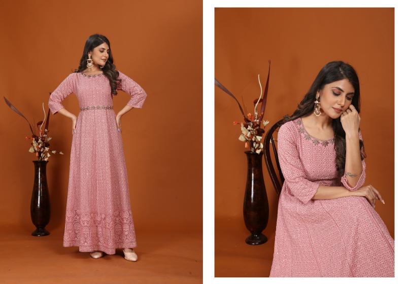 Moksh Mahek Vol 1 Long Kurti Wholesale Catalog