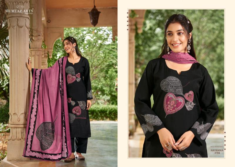 Mumtaz Nayanika Muslin Digital Printed Dress Material Wholesale catalog