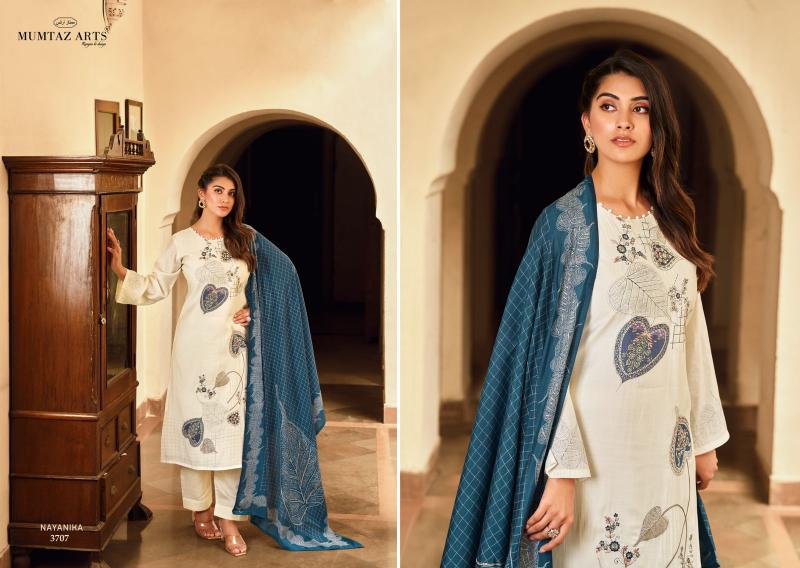 Mumtaz Nayanika Muslin Digital Printed Dress Material Wholesale catalog