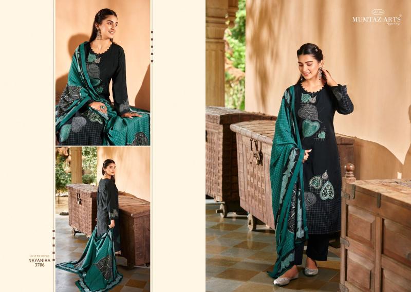 Mumtaz Nayanika Muslin Digital Printed Dress Material Wholesale catalog