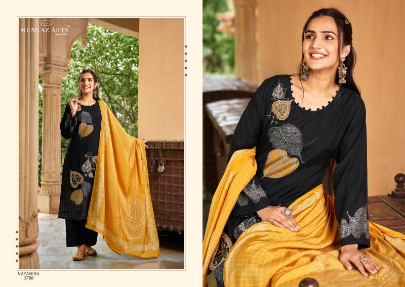 Mumtaz Nayanika Muslin Digital Printed Dress Material Wholesale catalog