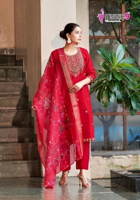 MYSTIC 9 FIZA Vol 1 Kurti Wholesale catalog
