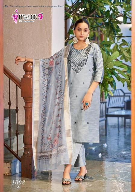 MYSTIC 9 FIZA Vol 1 Kurti Wholesale catalog