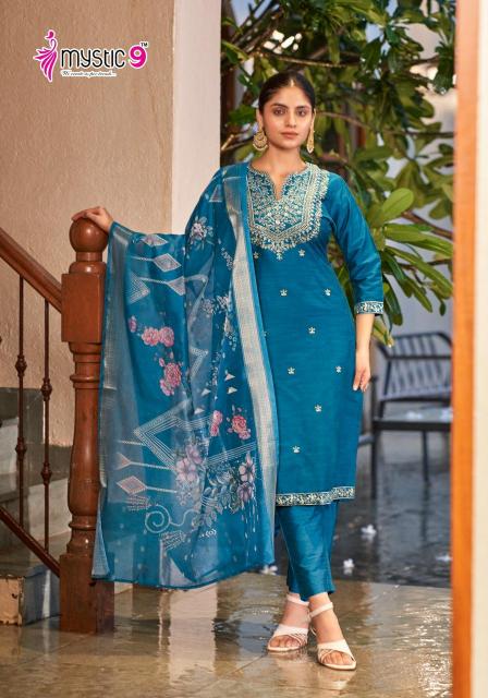 MYSTIC 9 FIZA Vol 1 Kurti Wholesale catalog