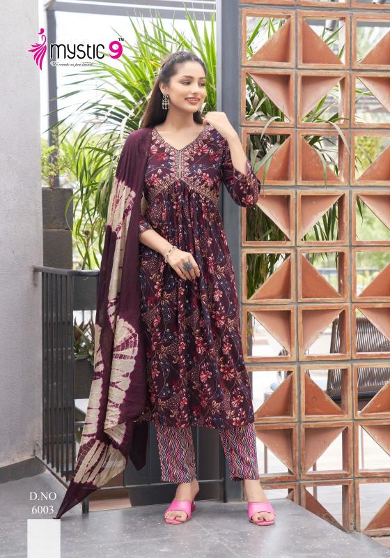 MYSTIC 9 POOJA VOL 6 Kurti Wholesale Catalog