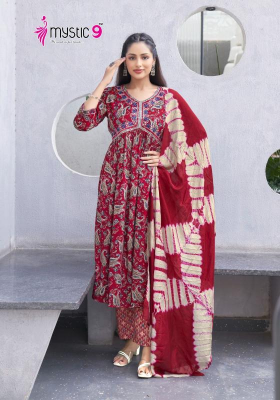 MYSTIC 9 POOJA VOL 6 Kurti Wholesale Catalog
