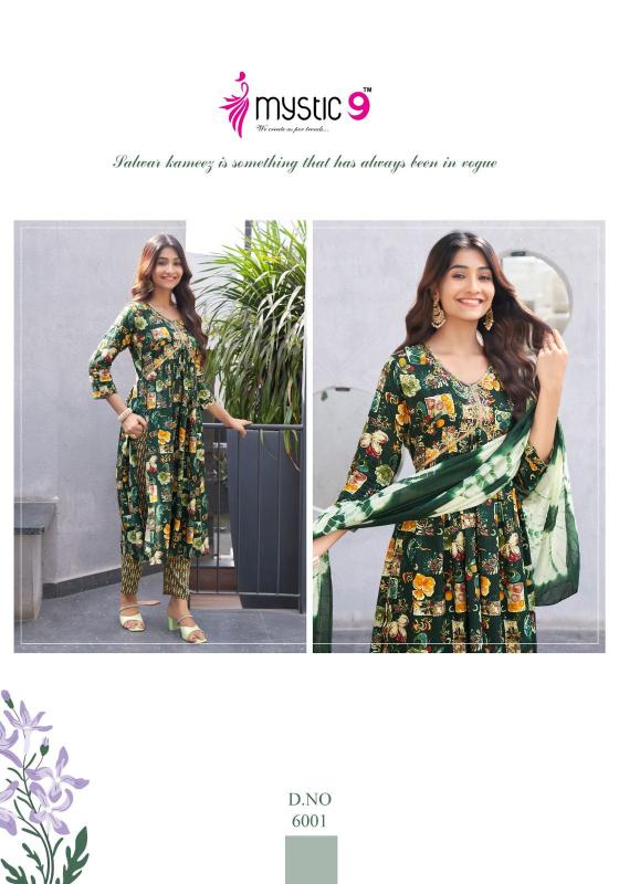 MYSTIC 9 POOJA VOL 6 Kurti Wholesale Catalog