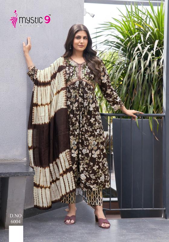 MYSTIC 9 POOJA VOL 6 Kurti Wholesale Catalog