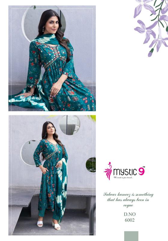 MYSTIC 9 POOJA VOL 6 Kurti Wholesale Catalog