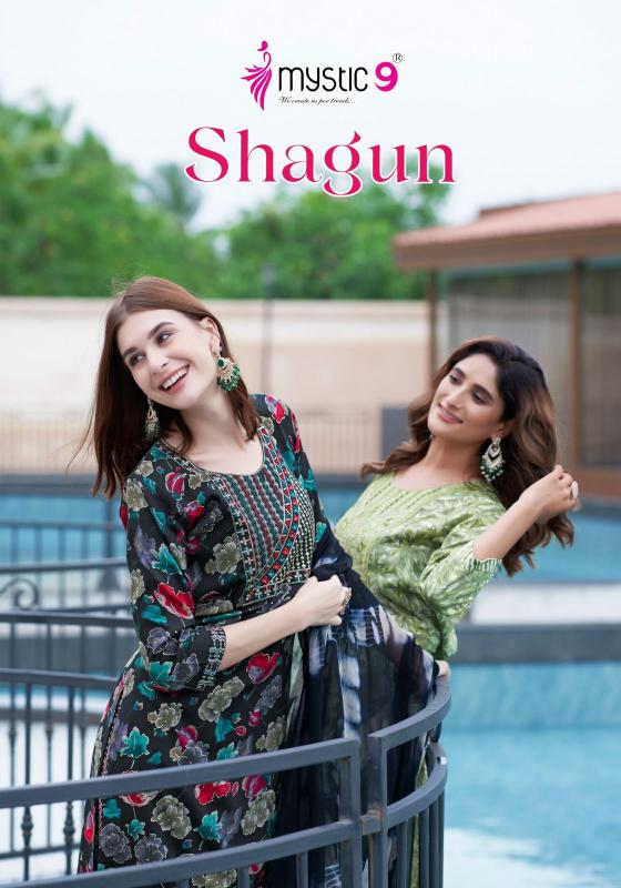 MYSTIC 9 SHAGUN  VOL 6 Kurti Wholesale catalog