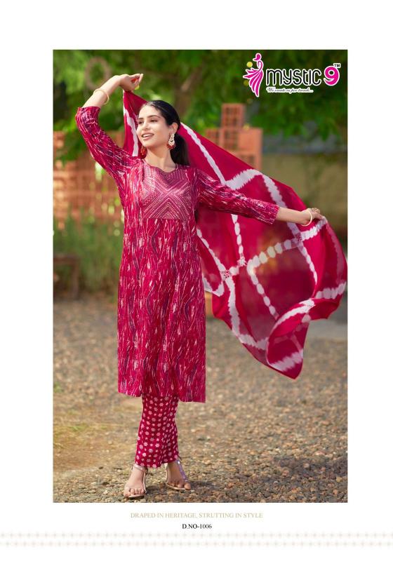 MYSTIC 9 SUMAN Kurti Wholesale Catalog