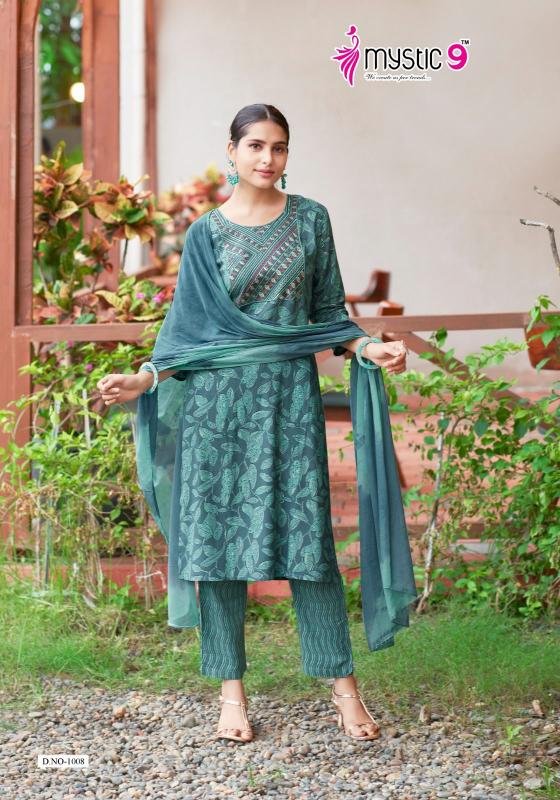 MYSTIC 9 SUMAN Kurti Wholesale Catalog