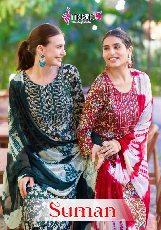 MYSTIC 9 SUMAN Kurti Wholesale Catalog