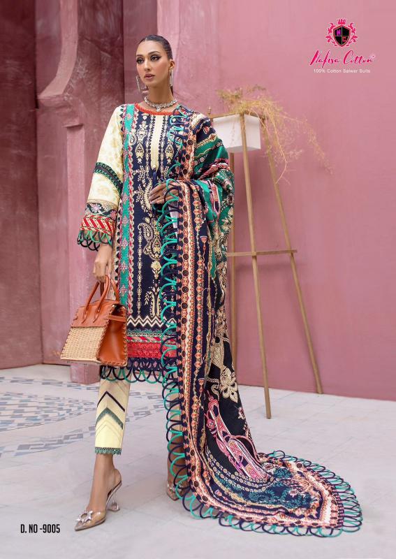 Nafisa Safina Vol 9 Cotton Printed Dress Material Wholesale Catalog