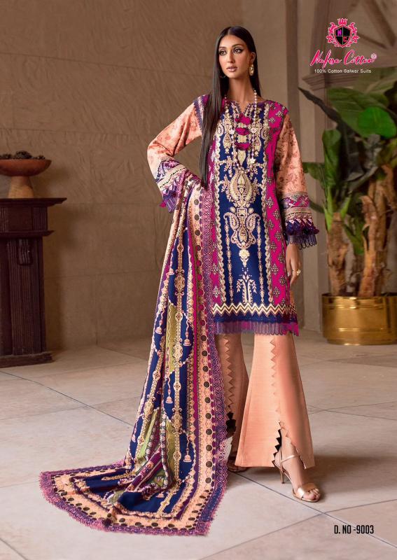 Nafisa Safina Vol 9 Cotton Printed Dress Material Wholesale Catalog
