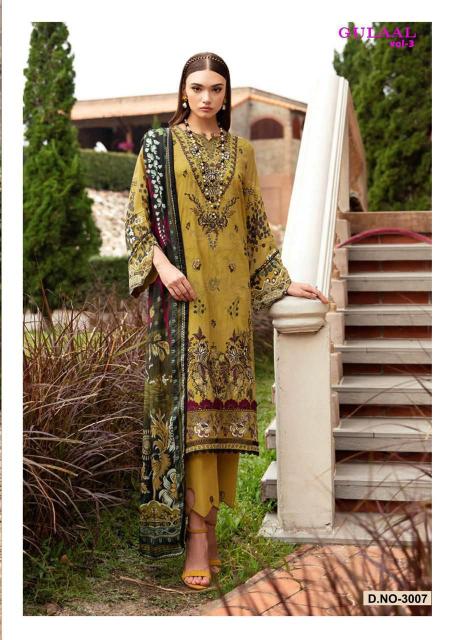 Nand Gopal Gulaal Vol 3 Karachi Cotton Drees Material Wholesale Catalog