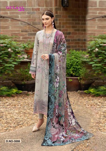 Nand Gopal Gulaal Vol 3 Karachi Cotton Drees Material Wholesale Catalog