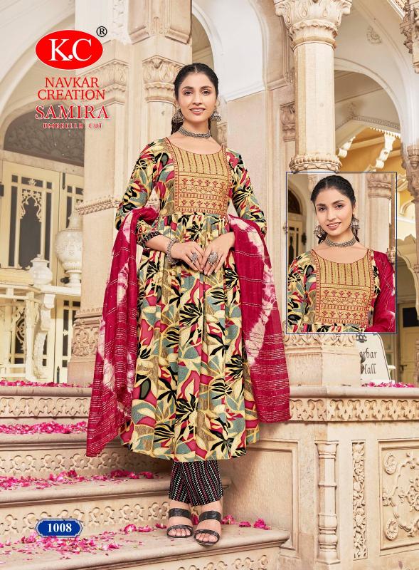 NAVKAR K.C KASHISH Vol 1 Anarkali Kurtis Wholesale Catalog