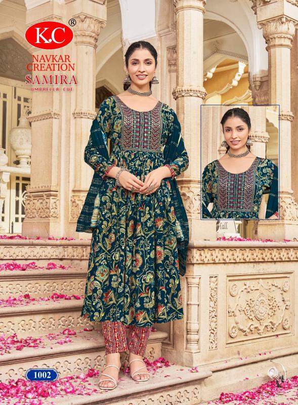 NAVKAR K.C KASHISH Vol 1 Anarkali Kurtis Wholesale Catalog