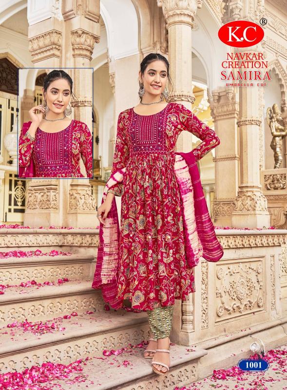 NAVKAR K.C KASHISH Vol 1 Anarkali Kurtis Wholesale Catalog