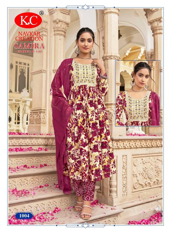 NAVKAR K.C KASHISH Vol 1 Anarkali Kurtis Wholesale Catalog