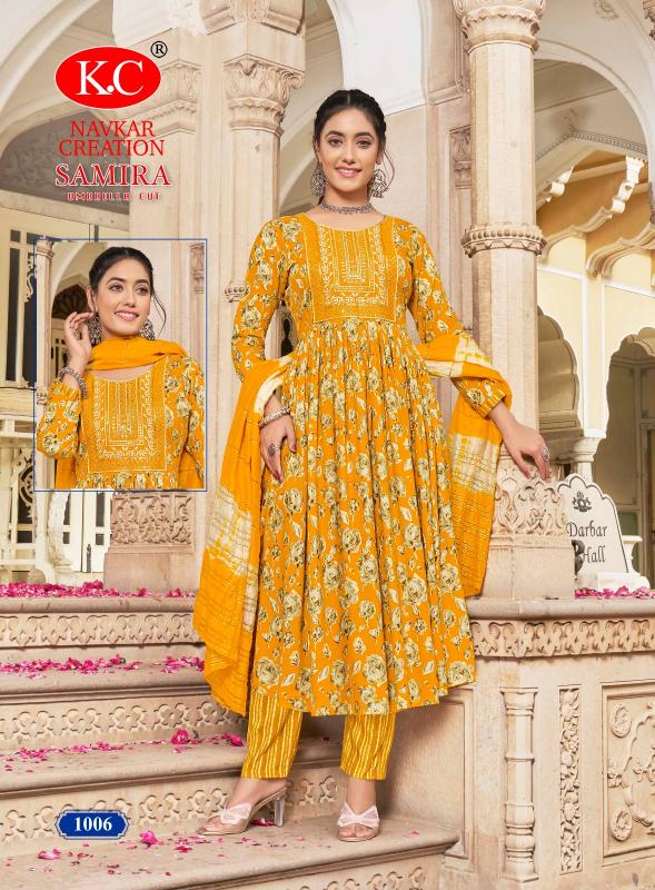 NAVKAR K.C KASHISH Vol 1 Anarkali Kurtis Wholesale Catalog