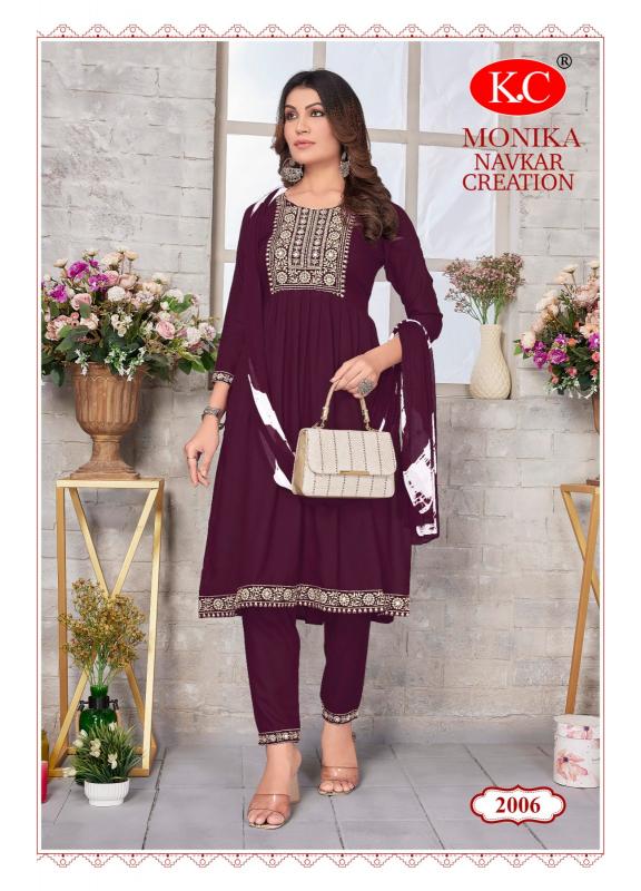 NAVKAR K.C MONIKA VOL 2 Kurti Wholesale catalog