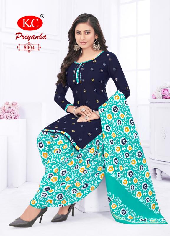 NAVKAR K.C PRIYANKA Vol 8 Cotton Kurtis Wholesale Catalog