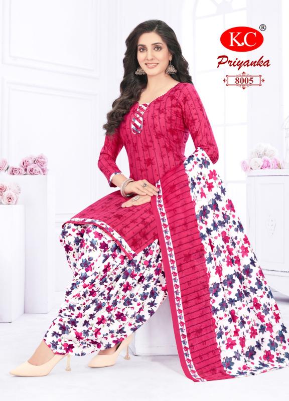 NAVKAR K.C PRIYANKA Vol 8 Cotton Kurtis Wholesale Catalog